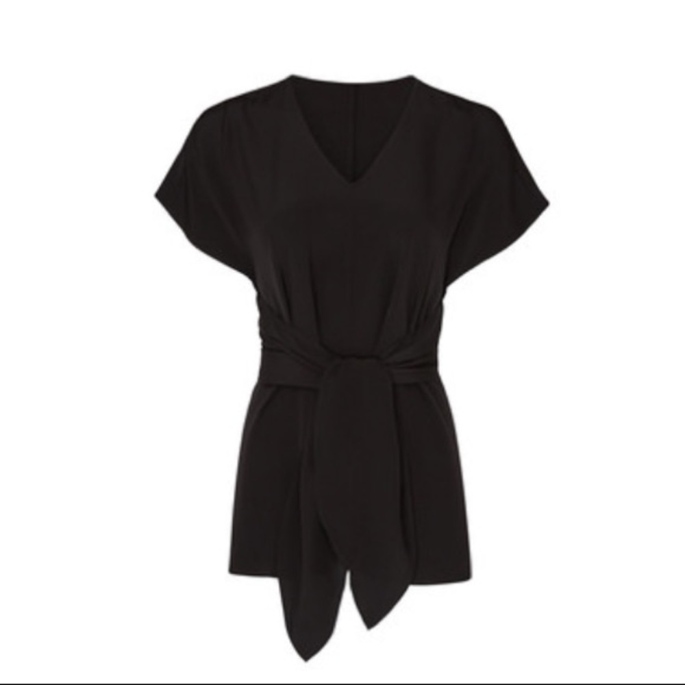 NWT Diane Von Furstenberg “Lizzie” silk top